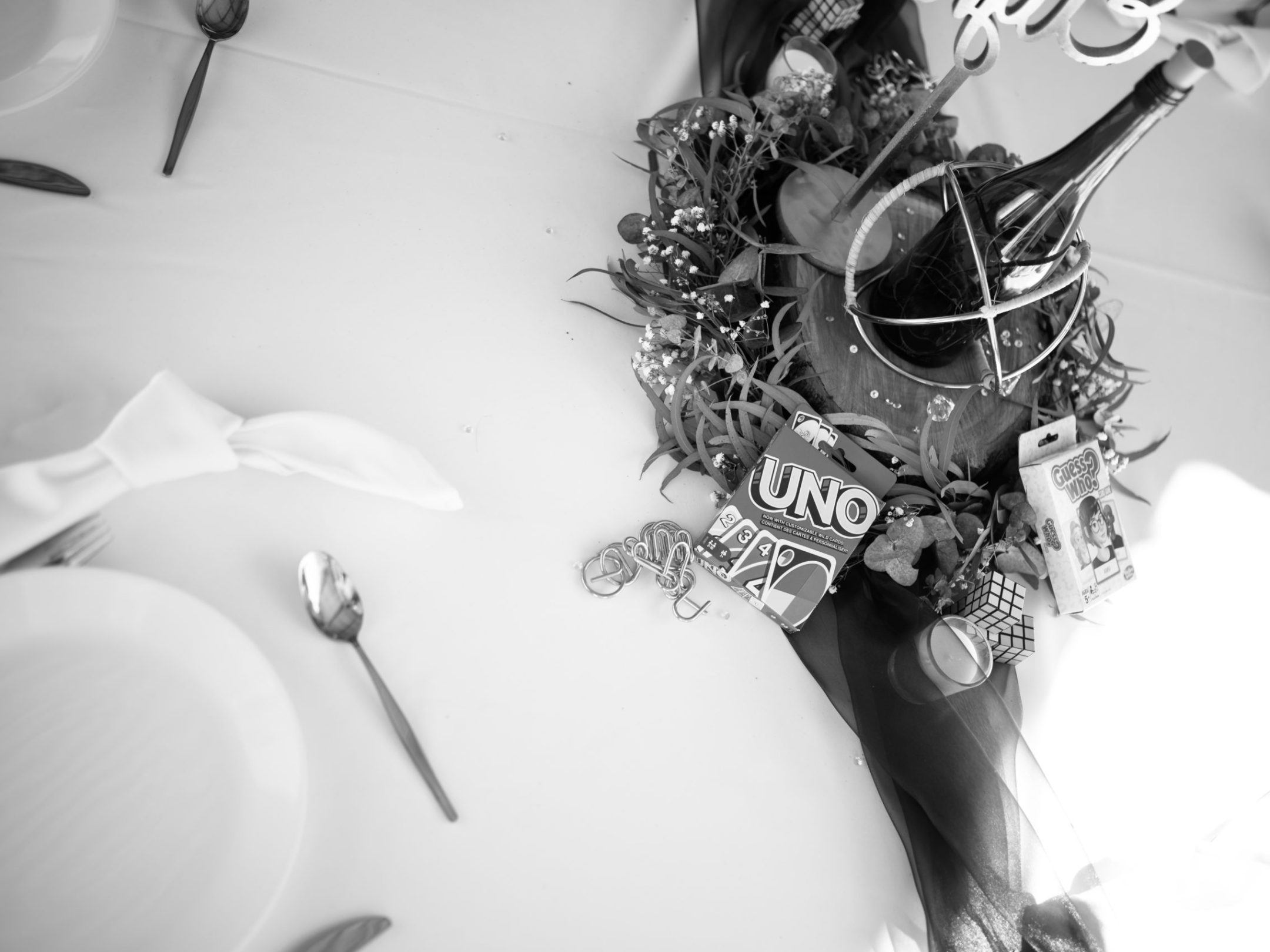 a vase of flowers on a table